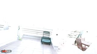 Kevin in a trio with Tania Kiss and Charlie Lee at Cap d'Agde