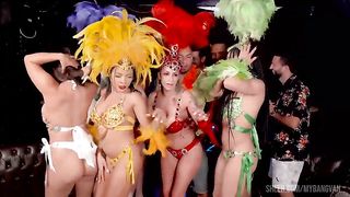 carnaval new year eve party fuck orgy