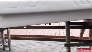 BTS of the scene of Benny Green: "My First Pee Drink, Benny Green, 3 on 1, ATM, Balls Deep Anal, DP, Gapes, Pee Drink, Pee..."