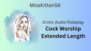 EROTIC AUDIO ROLEPLAY: COCK WORSHIP - EXTENDED 30 MINUTES