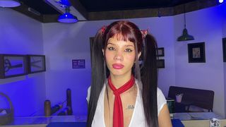 DEEPTHROAT FULL OF MILK AND PEE! TEEN STUDENT GETS AN EXTREME SLOPPY AND ROUGH BLOWJOB TO PASS HER EXAM!