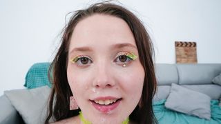 INSANELY BEAUTIFUL TEEN AKINA ASMUS WILL GET A POWERFUL DOUBLE VAGINA FUCK FROM BLACK GUYS EKS388