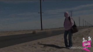 Brianna Love is picked up on the side of the road by Irine and takes her to her bedroom