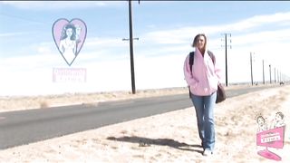 Brianna Love is picked up on the side of the road by Irine and takes her to her bedroom