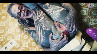 ANAL gapes and PISS on books and TOYS - PEE, ANAL, ATM, Toys (goth, punk, alt porn) ZF060