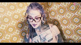 ANAL gapes and PISS on books and TOYS - PEE, ANAL, ATM, Toys (goth, punk, alt porn) ZF060