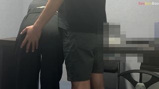 SEXBAOBAO WAS FUCK IN OFFICE AND HARD TO KEEP SILIENCE