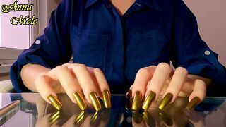 TAPPING NAILS GOLDEN NAILS
