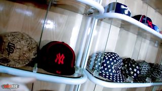 Casting of a young natural bigtits asian babe