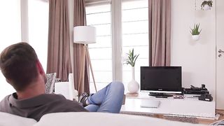 Slutty stepdaughter Melody Mae Finally Gets Rough Pounding By Her Hung Stepdad