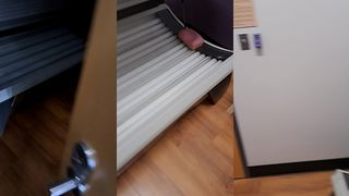 TANNING BED AT THE GYM