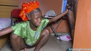 FREE BBC FOR CHIDERA MY STEPSISTER AFTER SHE WAS CAUGHT MASTURBATING AND RIDING DILDO