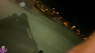 OUTDOORS SUCKING COCK WITH CREAM FROM A FRIENDLY STRANGER