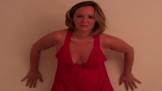 MASTURBATING IN BLACK STOCKINGS - NAUGHTY TESSA