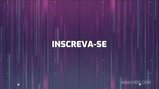 Pulando fogueira na pica grossa na festa Junina