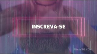 Pulando fogueira na pica grossa na festa Junina