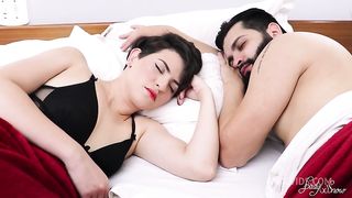 Threesome!   Fucking the ass of the two young stepsisters