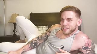 Straight Jock Turned into Huge Cock Whore - Steve Rickz