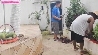 tinha muita desejo de saber como era uma dp aproveitei meu dois funcionarios para realizar o meu desejo