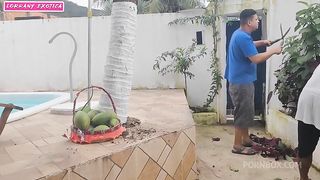 tinha muita desejo de saber como era uma dp aproveitei meu dois funcionarios para realizar o meu desejo