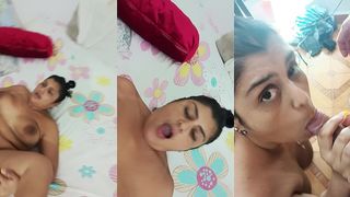 MI HERMANASTRA CACHONDA TERMINA CON LA BOCA LLENA DE LECHE