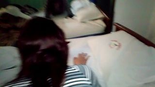 FOLLANDO A MI MUJER EN UN HOSTAL