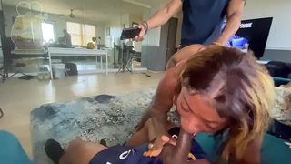 HONEYDIPPED GETS DOUBLE DIPPED IN BGB THREESOME