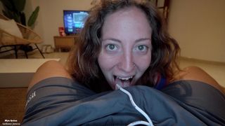 HARD FACE FUCKING SLOPPY - SPITTING ON COCK - ASS LICKING HUMILIATION - GAGGING - CUM IN EYES