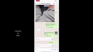 O fetiche dele e me ver com o short marcando meu brinquedo