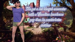 ASIAN BOY SUCKED A HOT STRAIGHT CANADIAN GUY AND SWALLOWED HIS CUM THEN HE MASTURBATES ALONE WITH HOT CUMSHOT