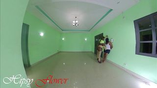 EBONY MISTRESS ANGRY WITH HER SLAVE THEN GETTING FUCKED HARD IN POV