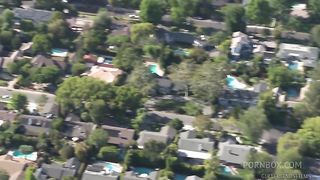 Kristen and Scarlett can't wait to get to the bedroom to use their tongues and hands to seal the deal