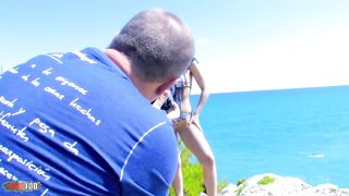 Hot young latina babe Vania Rodriguez outdoor anal sex