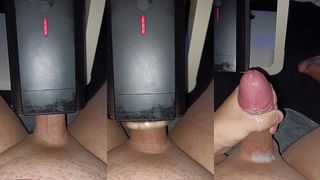 LOVENSE SOLACE TOY CUMSHOT BY STRANGER