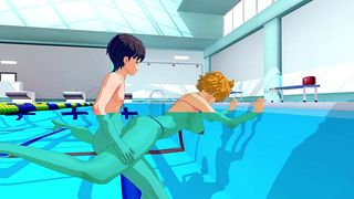 LILITH ON POOL BIG BOOBS HENTAI ANIMATION 3D GAME