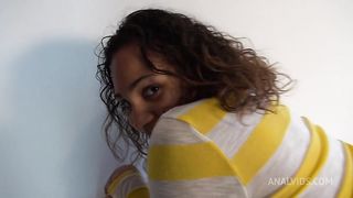 Elizabeth In Her First GangBang & DP!