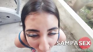 Ninfeta Natty Hot em sua primeiro menage com  Anal. ficou arrombadinha e engoliu porra. Regina Rizzi - MarquesXXX