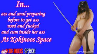 ALL ANAL FOR MASKED TINA AT KOKINOOS SPACE