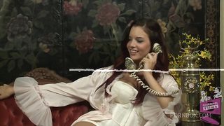 Victoria's visit turns very fun as she seduces her sexy friend into a night to remember... for all of us