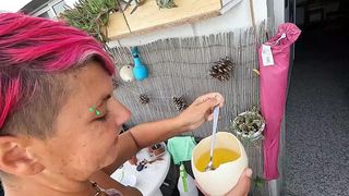 COMPILATION OF DRINKING PISS FROM GLASS #2