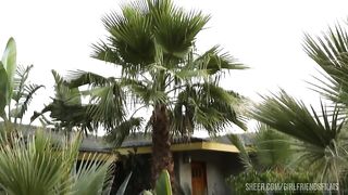 Lesbian MILF Dana DeArmond eats the pussy of Cytherea poolside