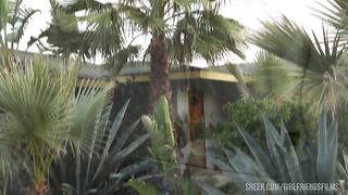 Lesbian MILF Dana DeArmond eats the pussy of Cytherea poolside