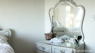 Lesbian MILF Dana DeArmond eats the pussy of Cytherea poolside