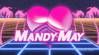 Mandy plays anal cowgirl in BBC painter