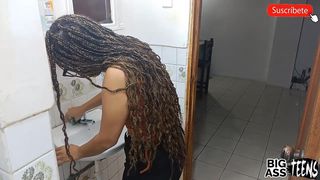 MY STEPFATHER FUCKS ME IN THE BATHROOM SEX WITH STEPFATHER