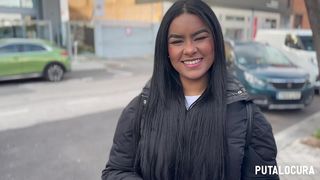 PUTALOCURA - PILLADA A LA VENEZOLANA CULONA AMBAR BUNNY TERMINA CON UN RICO CREAMPIE