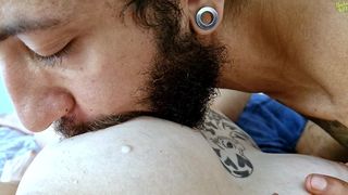 FIZ ELA GOZAR NO MEU PAU E MEU AMIGO FICOU ESPIANDO