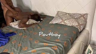 JUSTDELIVA - BABE CAME BACK FROM WORK ANGRY , DOGGY WAS THE ONLY WAY TO CALM HER DOWN