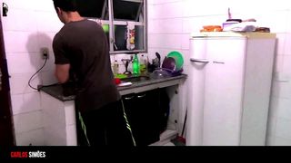 HOT GIFTED MAN AND MORENA GOSTOSA FROM BRAZIL