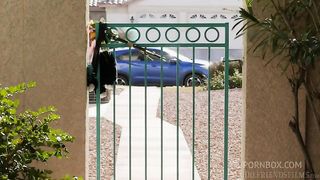 Lesbian teen gives straight friend quivering orgasm